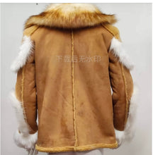 Load image into Gallery viewer, Warm Large Fur Collar Coat Jacket