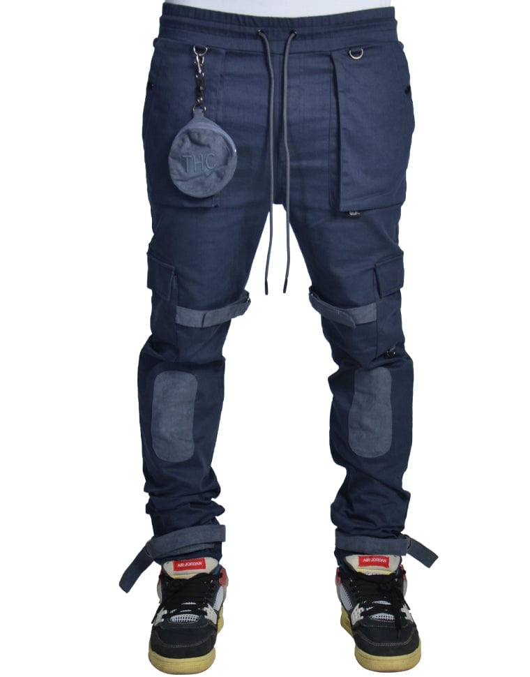 Sphere Pouch Strap Cargo Pants Joggers