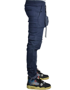 Sphere Pouch Strap Cargo Pants Joggers