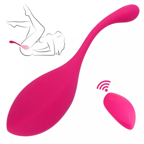 Liquid Silicone Erotic Jump Egg Remote Control 