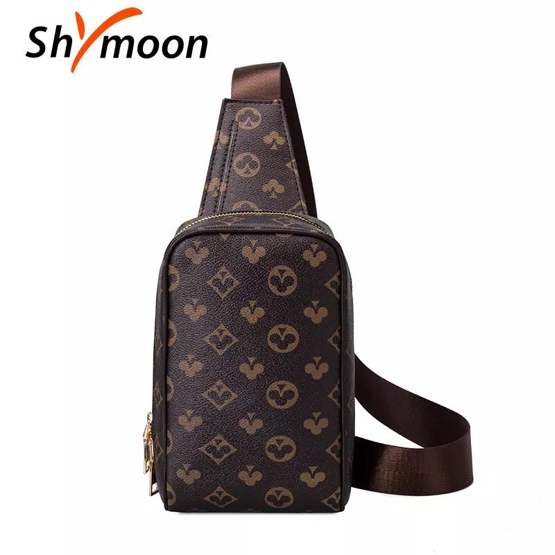 New Style Luxury Brand Designer Multifunction Crossbody Men Bags Famous Chest Pack Short Trip Waist Bag Shoulder Bag for men